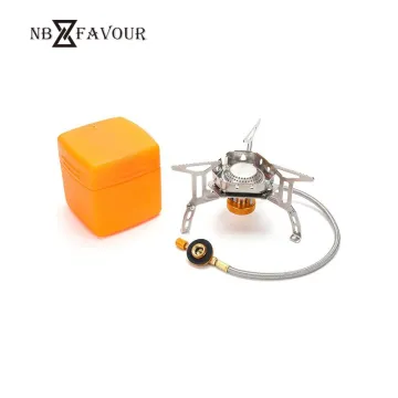 Nb-Favour Mini Portable Ultralight Folding Gas Furnace Stove