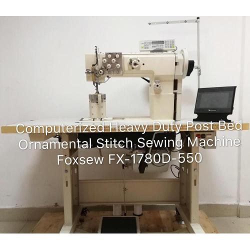 Post Bed Ornamental Stitch Sewing Machine