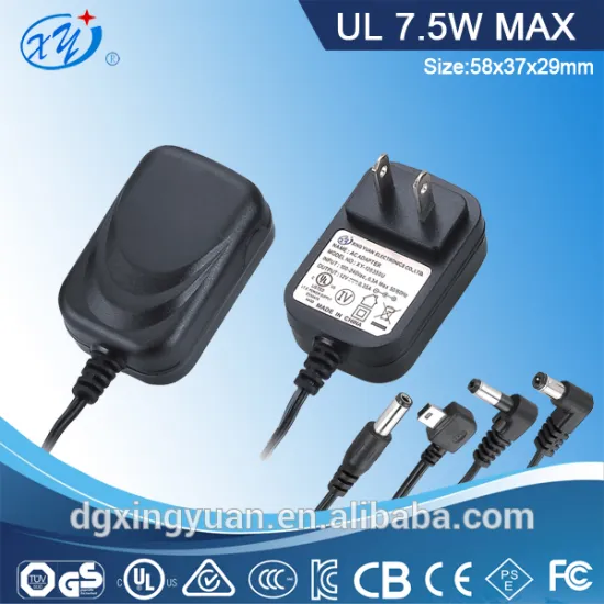 6V 1A Wall Mount Power Adaptor