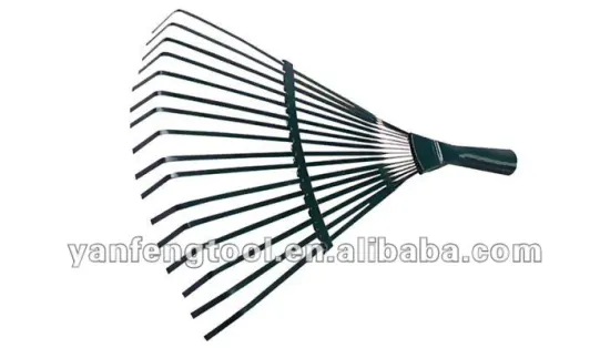 grass rake with green color