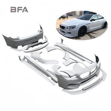 BMW 6 Series Wide-Body Kit: F06 F12 F13 M6 Front and Rear Bumper Upgrade