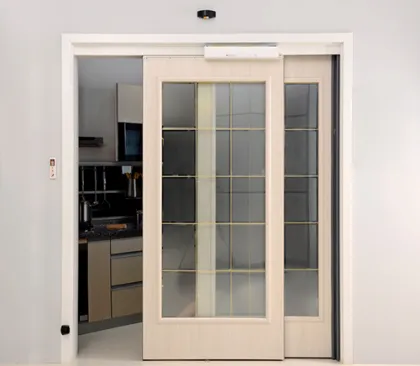 Interior Glass Automatic Sliding Door Systems