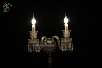 candles wall sconces crystal wall light