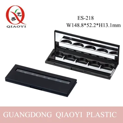 FIVE colors eye shadow case cosmetics case