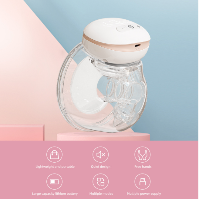 China YH-7007 Wearable Breast Pump Manufacturer and Supplier