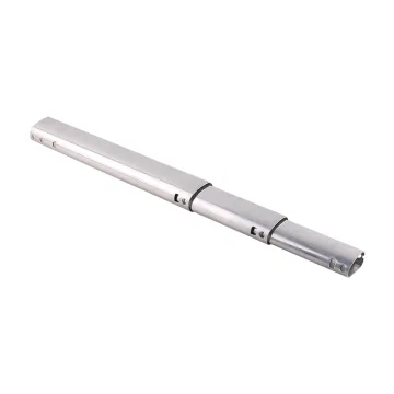 Extruded and Straightened Sawed Aluminum Alloy 6060/6061/6063/6463 D-Tube Luggage Pull Rod