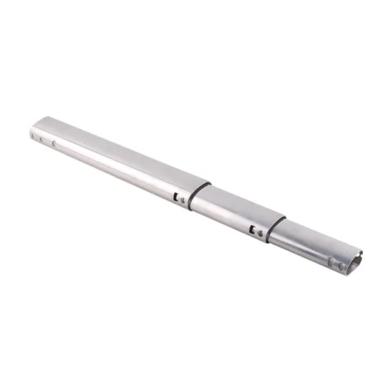 Extruded and Straightened Sawed Aluminum Alloy 6060/6061/6063/6463 D-Tube Luggage Pull Rod