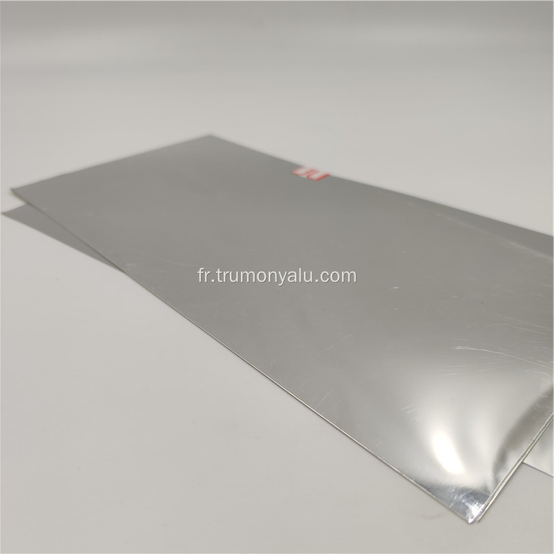 Gestion du rendement pour la feuille plate en aluminium utilisée par semi-conducteur