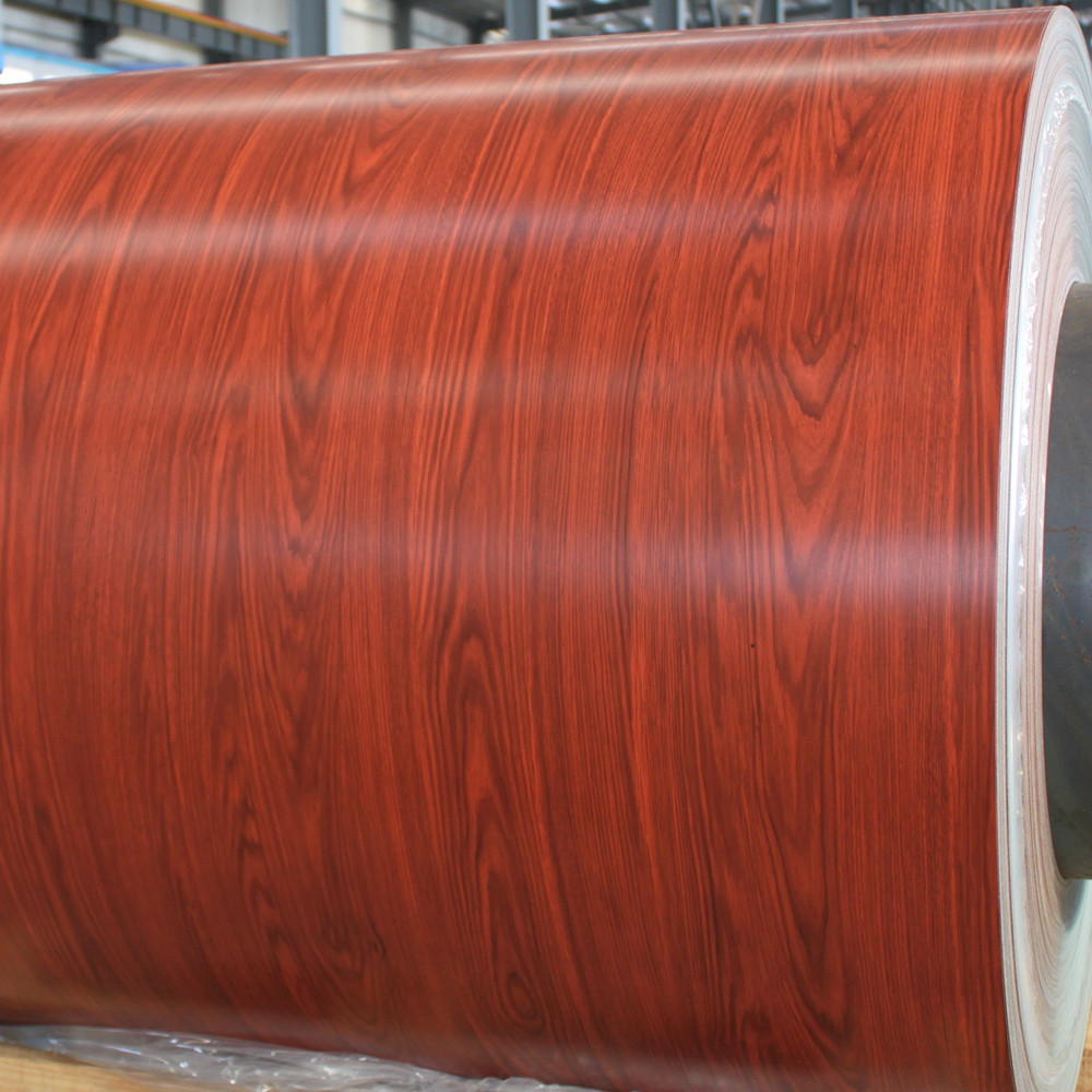 wood Rusted color Galvalume Steel