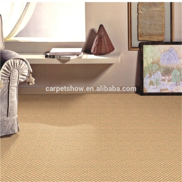 Eco-natural wall to wall sisal carpet for living room