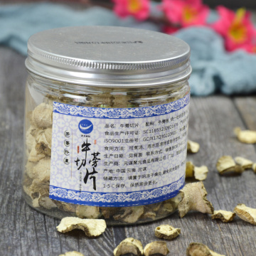 Yunnan Naturalny suszony korzeń łopianu w plasterkach Ziołowa przekąska
