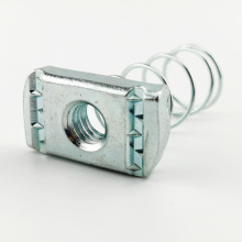 M6 Csatornaanya rugóval Kitámasztó csatornához