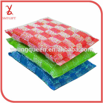 QJB26 microfiber scrubbing sponge block / Universal rub /sponge scouring cloth