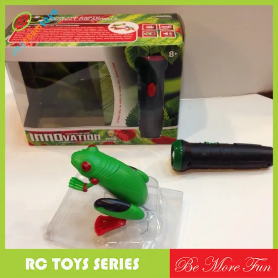 light controlled frog rc toys infrared control animal toys