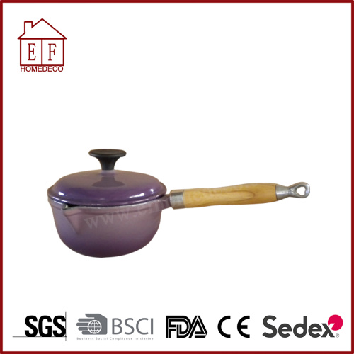 Enamel Cast-Iron Sauce Pan