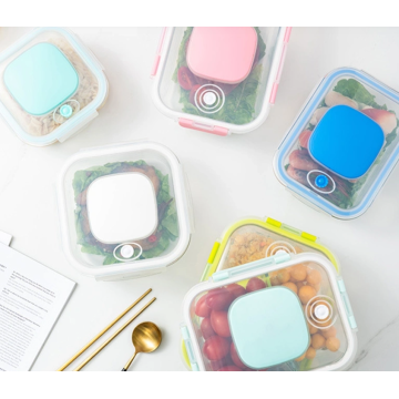 Boîte à lunch en verre avec fonction de conservation