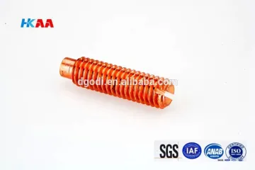 Screw Machine Products Turned Parts Copper Transformer Terminal