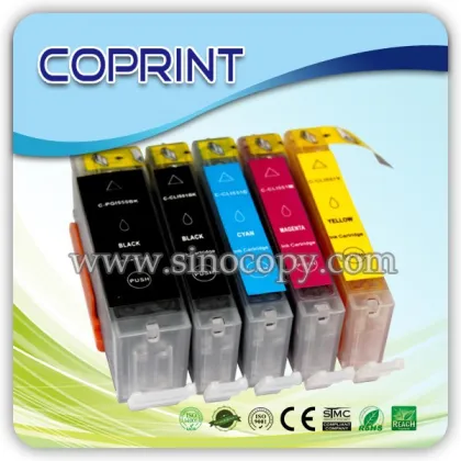 Factory direct selling ink cartridge for C-PGI550BK/C-CLI551BK/C/M/Y/GY