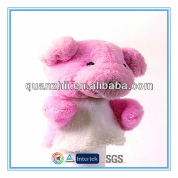 Lovely stuffed plush pink pig toy