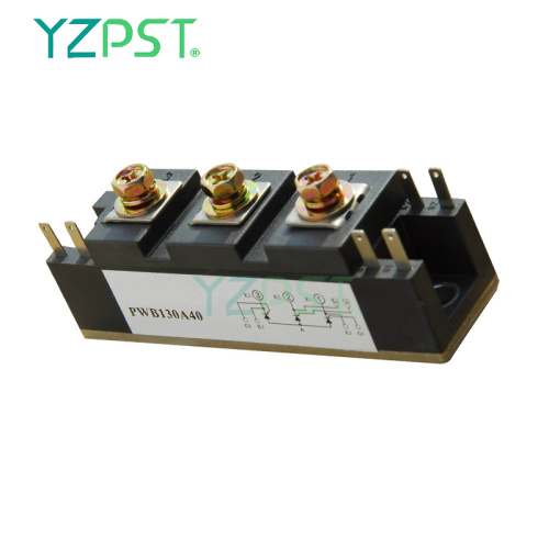 130A Dual thyristor module with amplifying gate