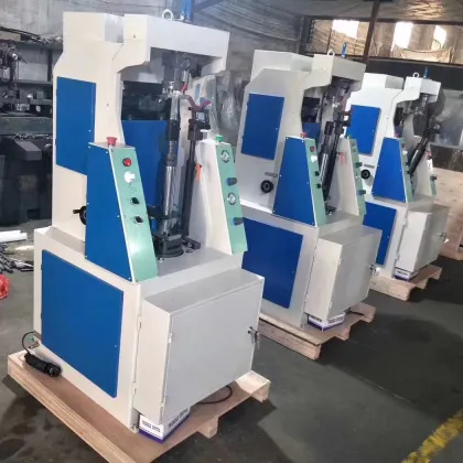 Automatic Leather Shoe Heel Seat Side Flattening Pounding Machine