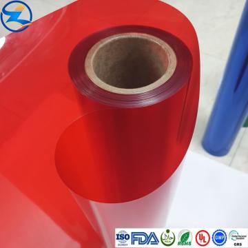 Red Customized Hard Printable PVC Films