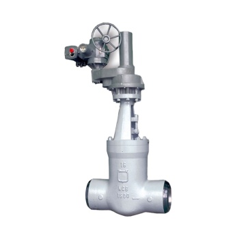 Class 1500 WCB Electric Actuated Rising Stem Butt Weld Gate Valve for Power Station Applications