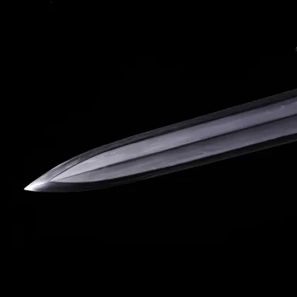 Refined Steel Qingyun Sword Elegant Edition Brass Retro Accessories Solid Wood Handmade Handle