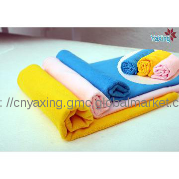 100%Microfiber plain bath towel