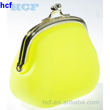 colorful Silicone Coin Wallet HCF-SCW01