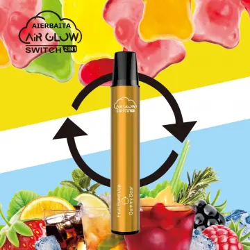 2500 puffs disposable vape pen 2 in 1