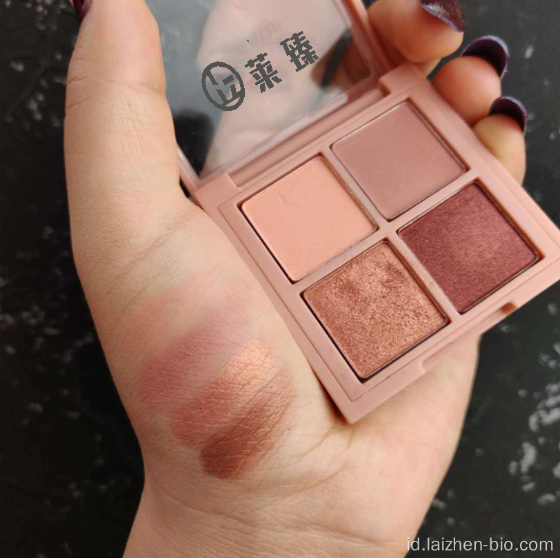 Palet eyeshadow 4 warna kedap air dan tahan lama