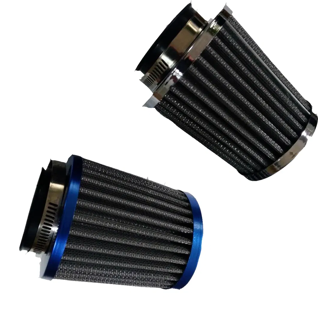 Filtro dell'aria universale da 52 mm per tubo di prepasto per motociclette