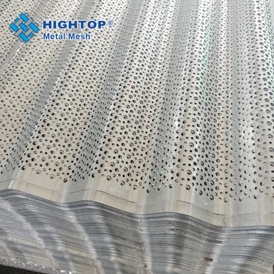 Perforated Stainless Steel Sheets: 1mm Thickness, Artist Decorative Corrugated Sheets