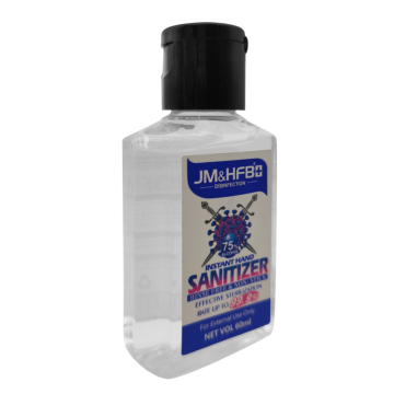Lager 60 ml Händedesinfektionsgel Alkohol 75%