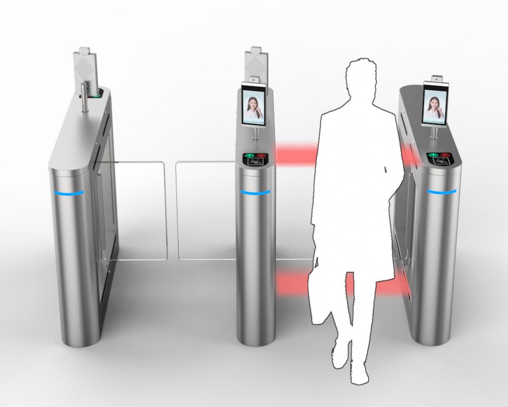 Ai Biometrics Face Recognition Temperature Measuring Device