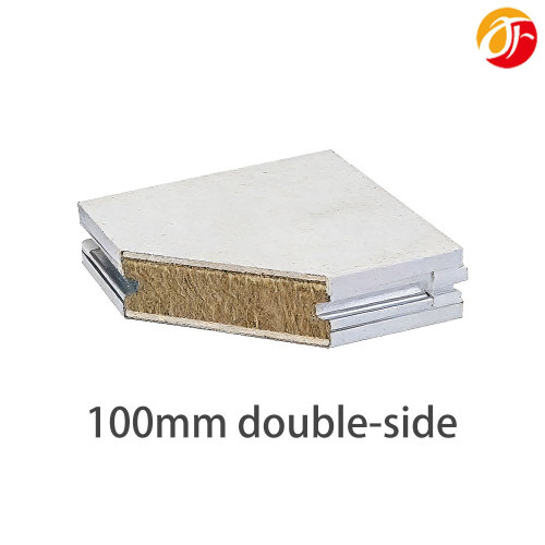 Çift Taraflı Cam Magnezyum El Yapımı Taşyünü Panel (100mm)