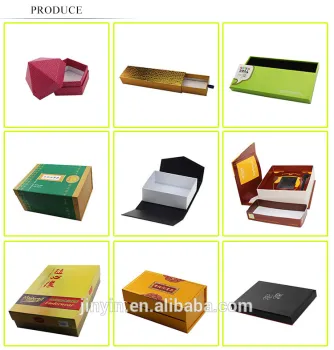 High quality tea box made in dongguan