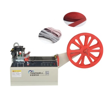 Hot Sale Automatic Hot and Cold Knife Blade Nylon Webbing Tape Ribbon Cutter