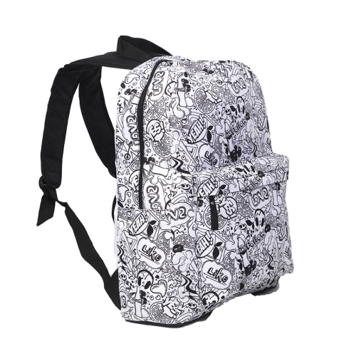 Новая индивидуальная полная печать нейлоновой рюкзак школьная сумка для учеников смешное мультипликационное печать большого рюкзака Большой рюкзак