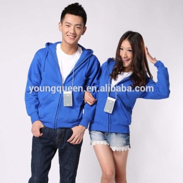 TD34 sweater jacket zipper hoodies plus velvet fall and winter clothes custom wholesale