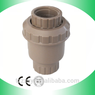 high pressure 3/4",1" PVC check valve made in China