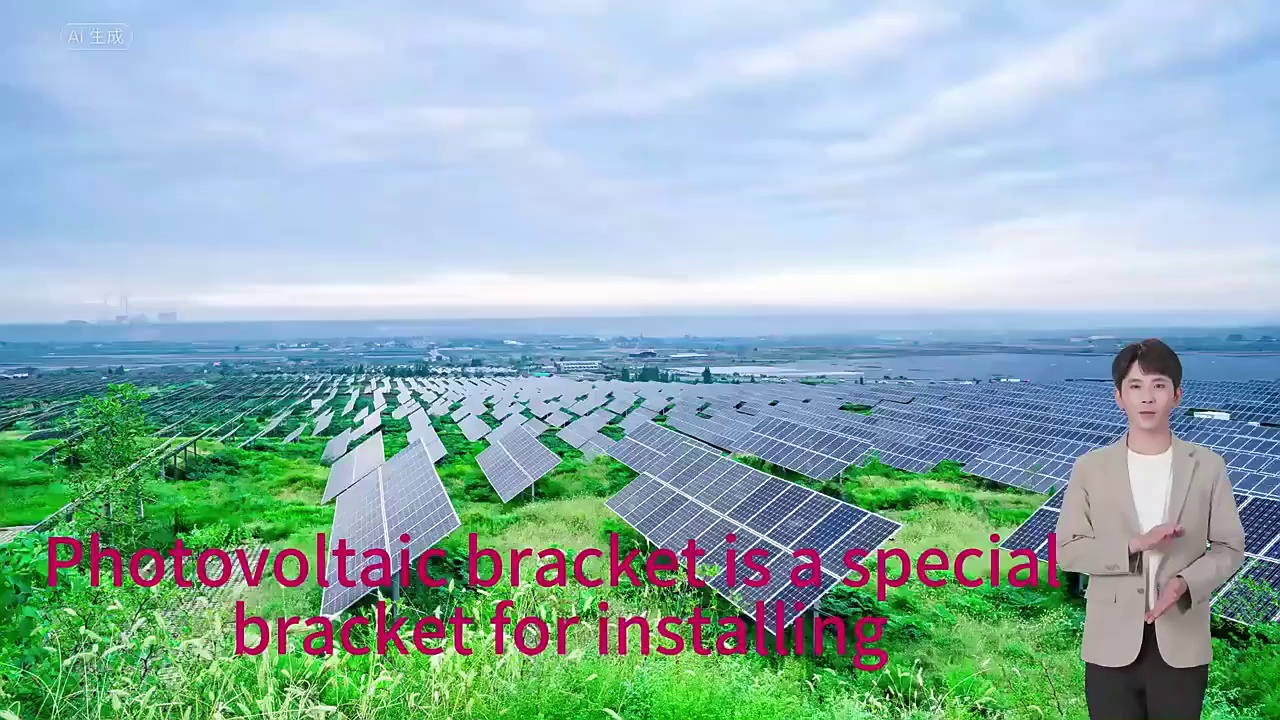 Ground Solar Energy Bracket PV Ground Mounting System with Ground Screw
