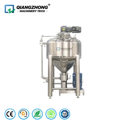 Vaseline Body Lotion Vacuum Emulsifying Mixer for Cosmetics and Cream Production