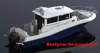 2015 Searoyal 35f Fishing Boat