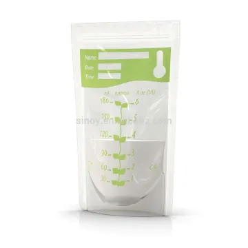 customized pre-sterilized for mom breast milk storage bag