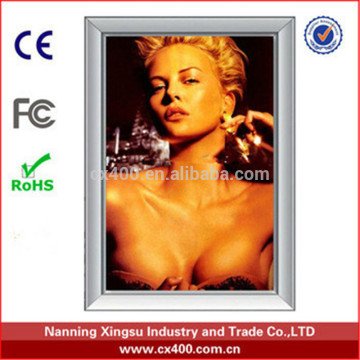 High brightness LED aluminum snap frame aluminum poster frame