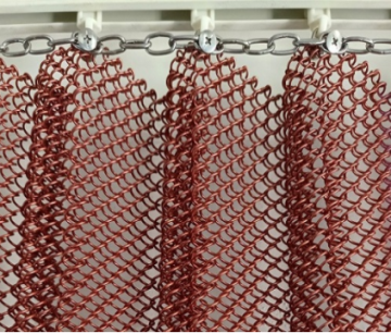 Aluminum Alloy Decorative Wire Mesh Screen - Chain Link Curtain