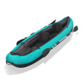 Ultralight PVC inflable 3 persona gota de kayak puntada