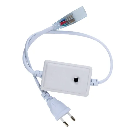 220V SMD 5050 RGB LED Strip Light Power Adapter with 4-pin AC Supply and Controller